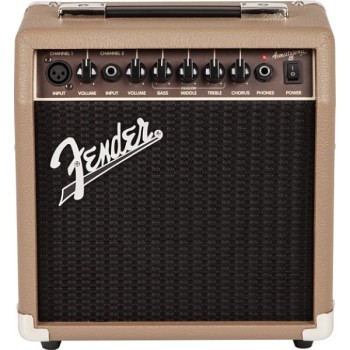 Комбо усилвател за електро-акустична китара Fender ACOUSTASONIC 15